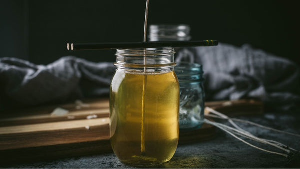 Handcrafted Glow: DIY Raw Honey and Grass-Fed Tallow Candles for a Sustainable Home HB-2.09